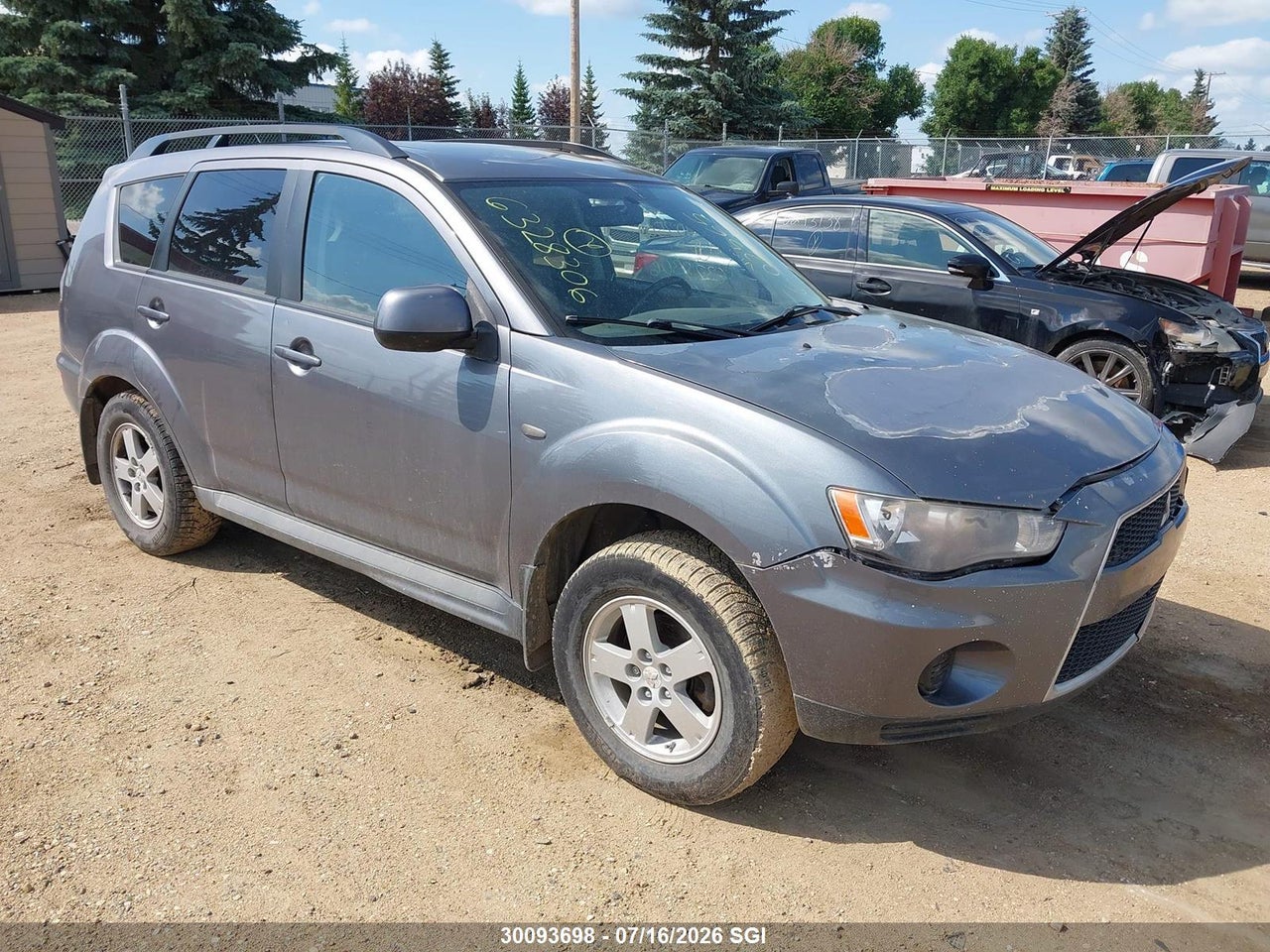 2011 MITSUBISHI OUTLANDER ES thumbnail 2