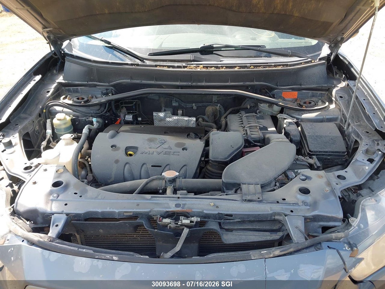 2011 MITSUBISHI OUTLANDER ES thumbnail 11