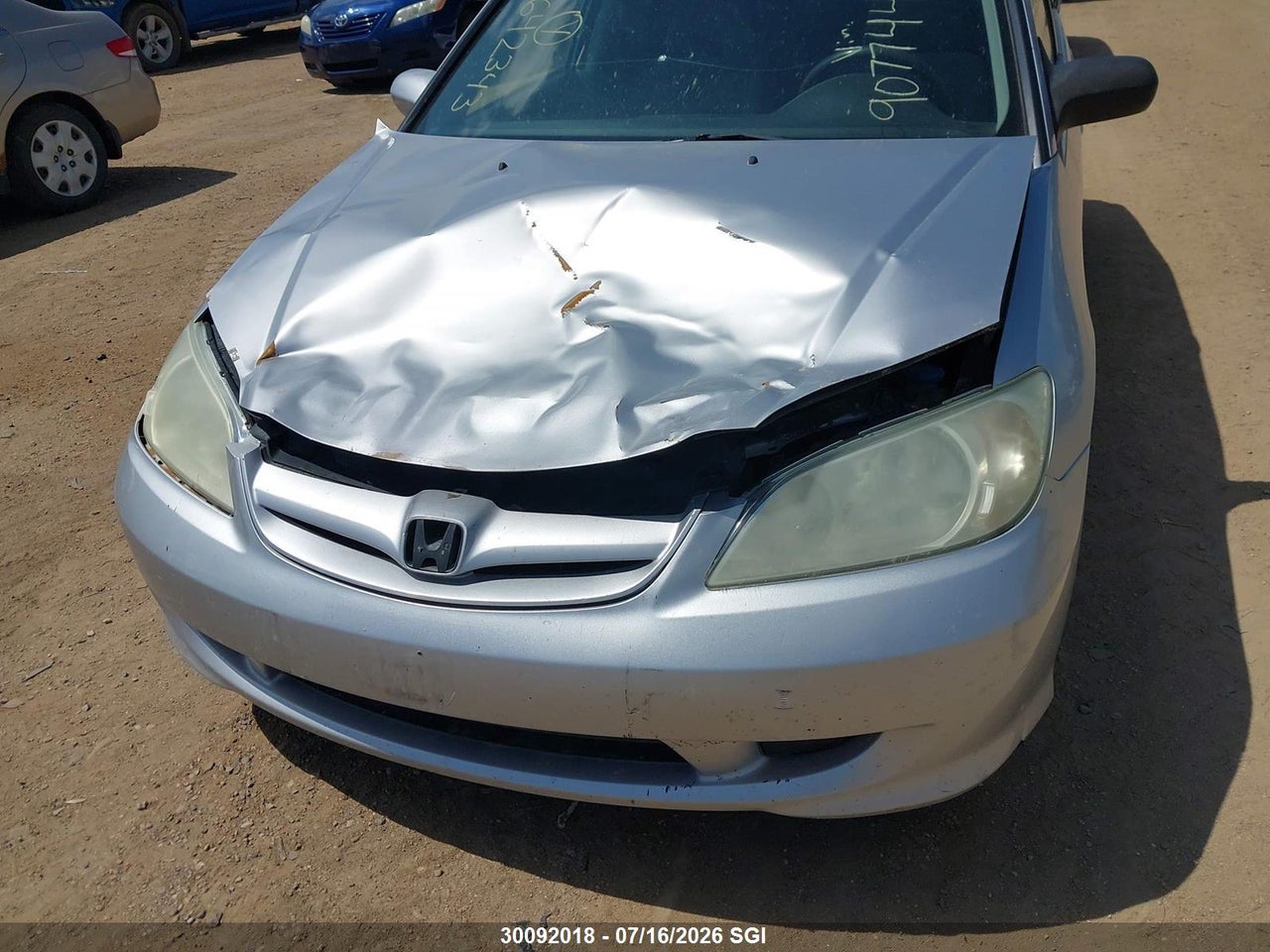 2HGES16664H907744 · 2004 HONDA CIVIC LX · 6/12