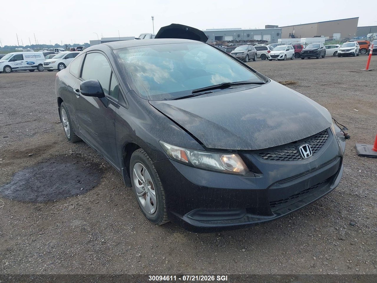 2013 HONDA CIVIC LX thumbnail 2