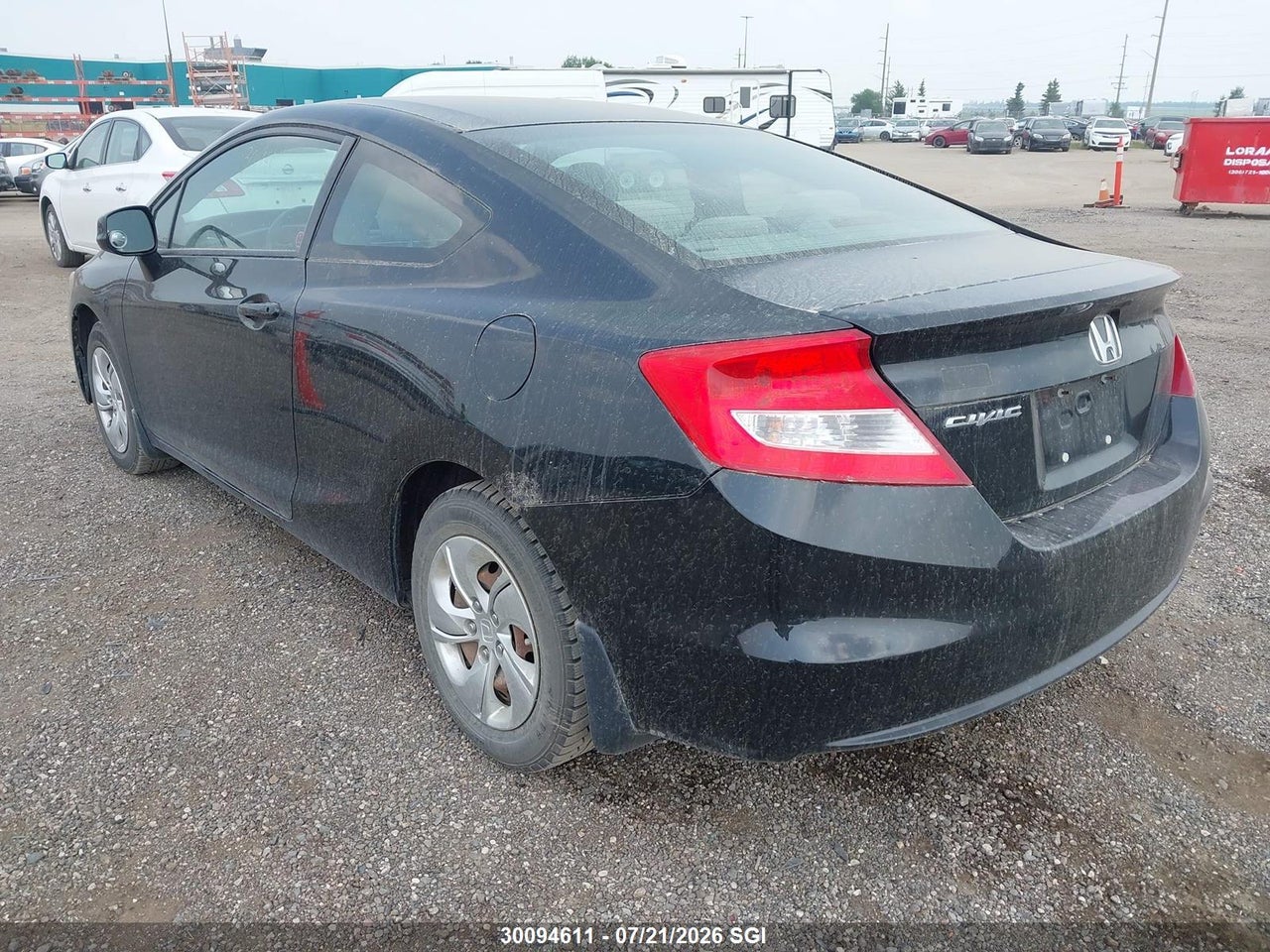 2013 HONDA CIVIC LX thumbnail 4