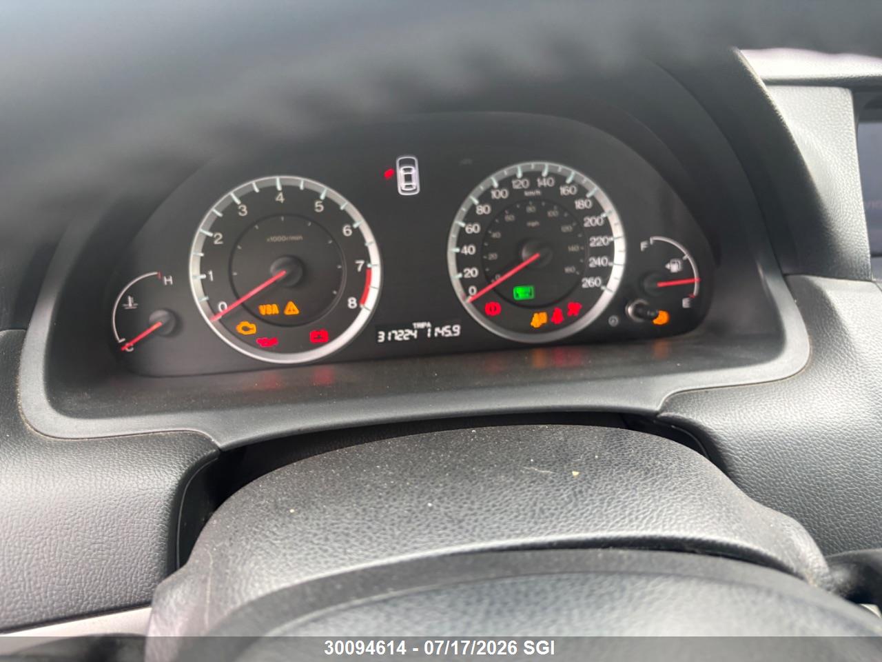 2009 HONDA ACCORD EXL thumbnail 9