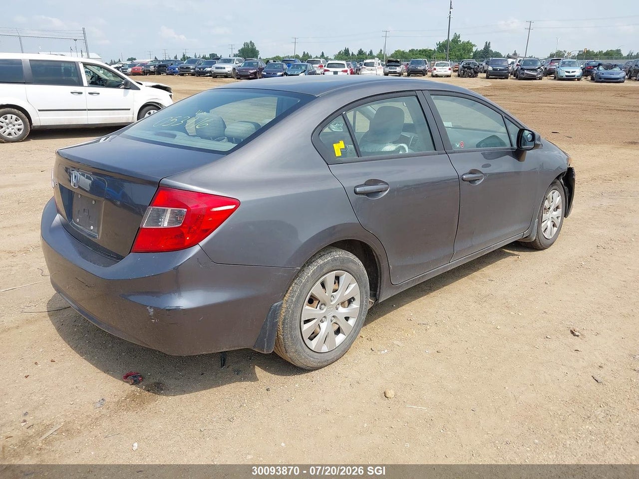 2012 HONDA CIVIC LX thumbnail 5