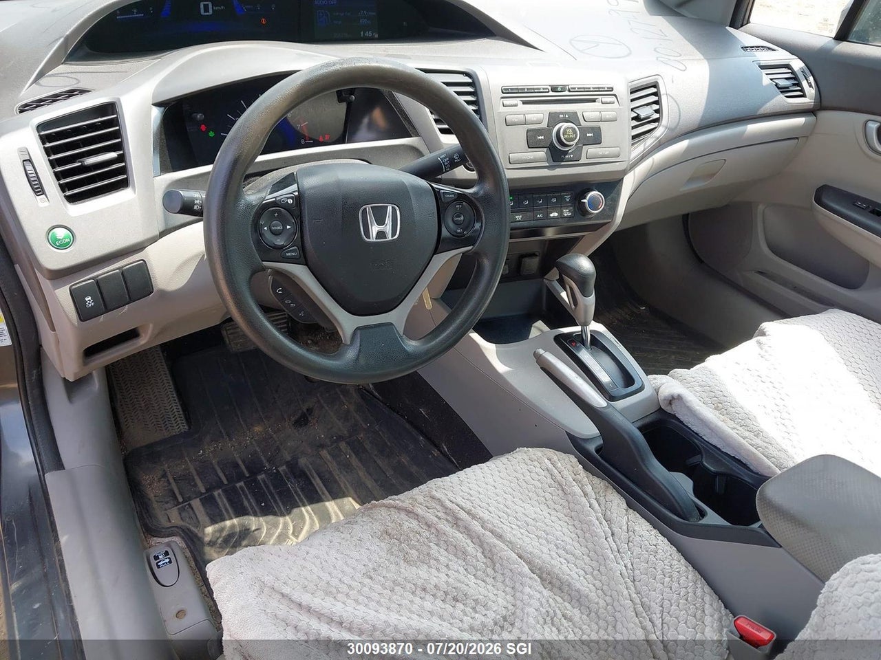 2012 HONDA CIVIC LX thumbnail 6