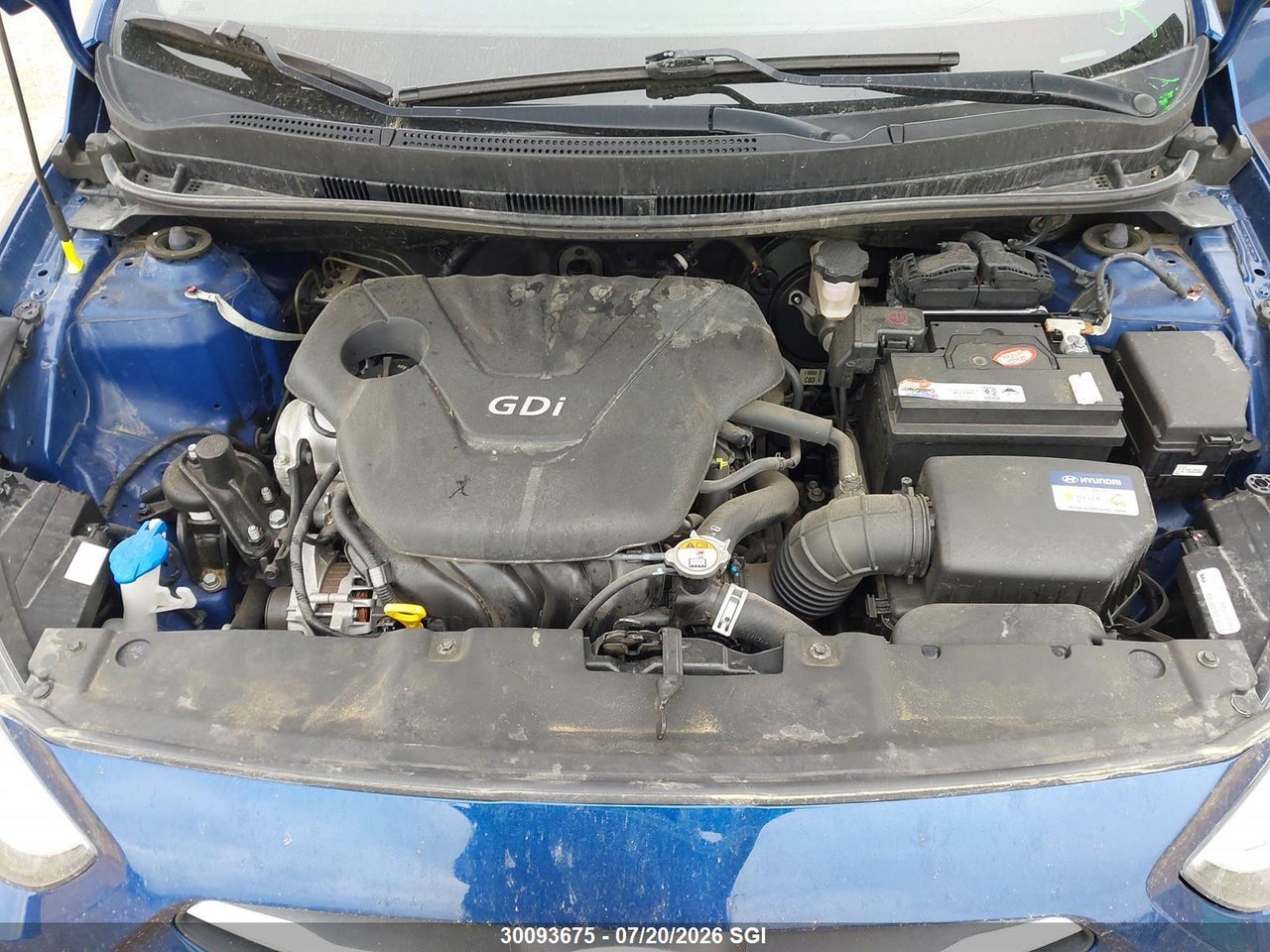 2015 HYUNDAI ACCENT GL thumbnail 11