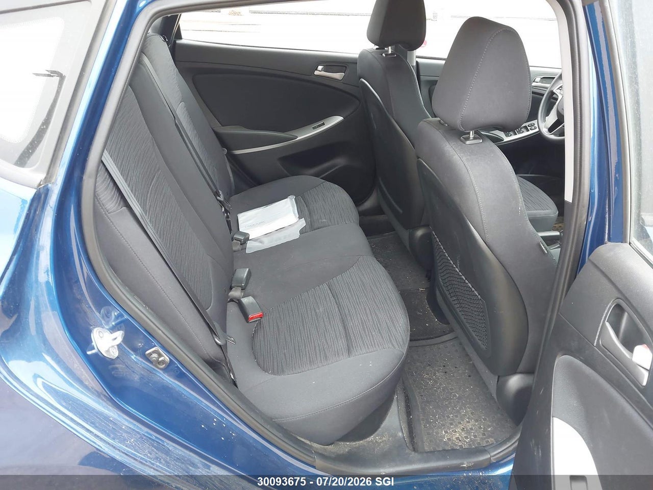 2015 HYUNDAI ACCENT GL thumbnail 9