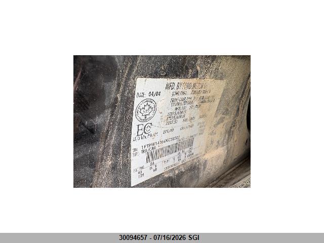 2004 FORD F150 SUPERCREW thumbnail 9