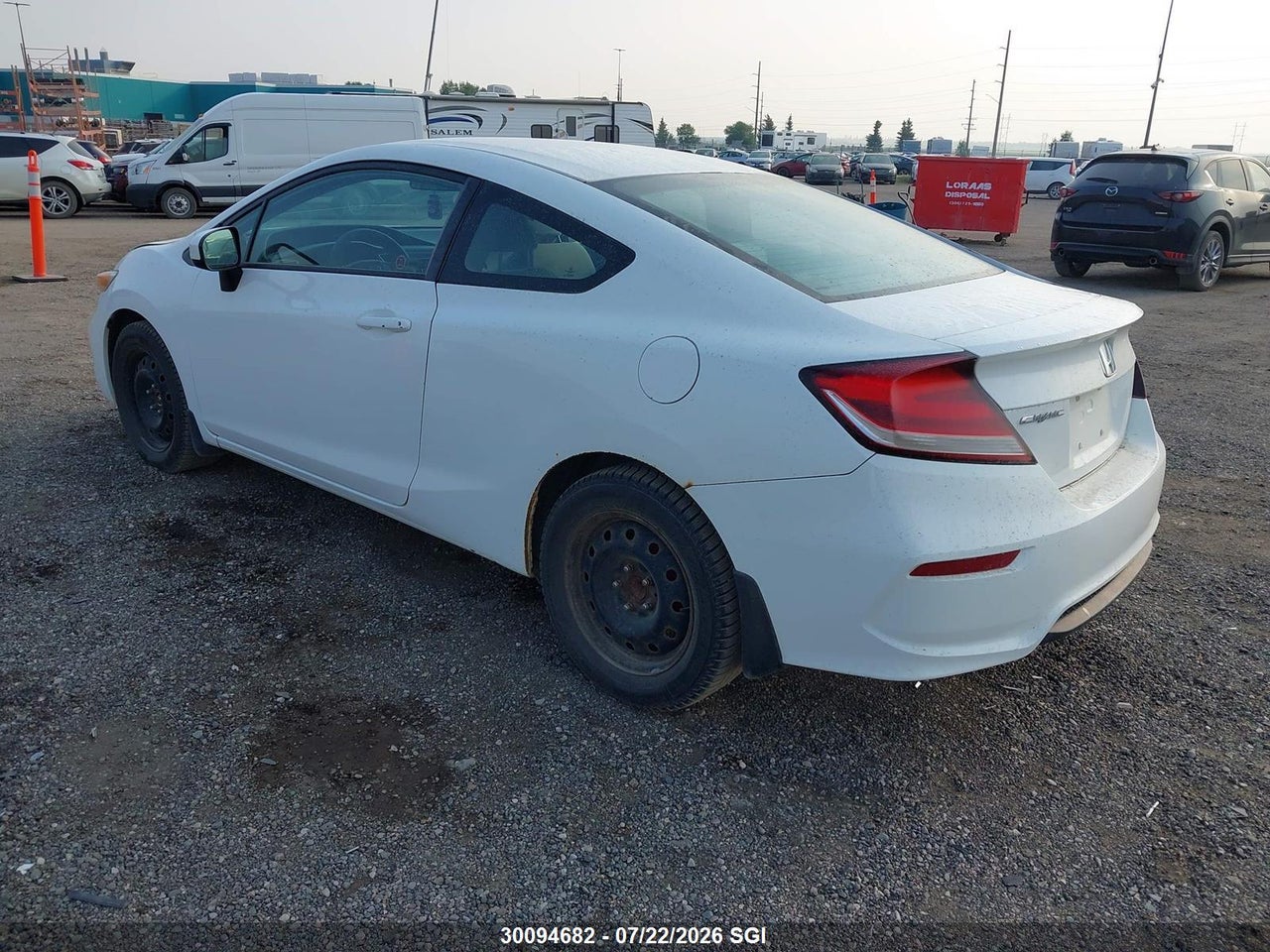 2014 HONDA CIVIC LX thumbnail 4