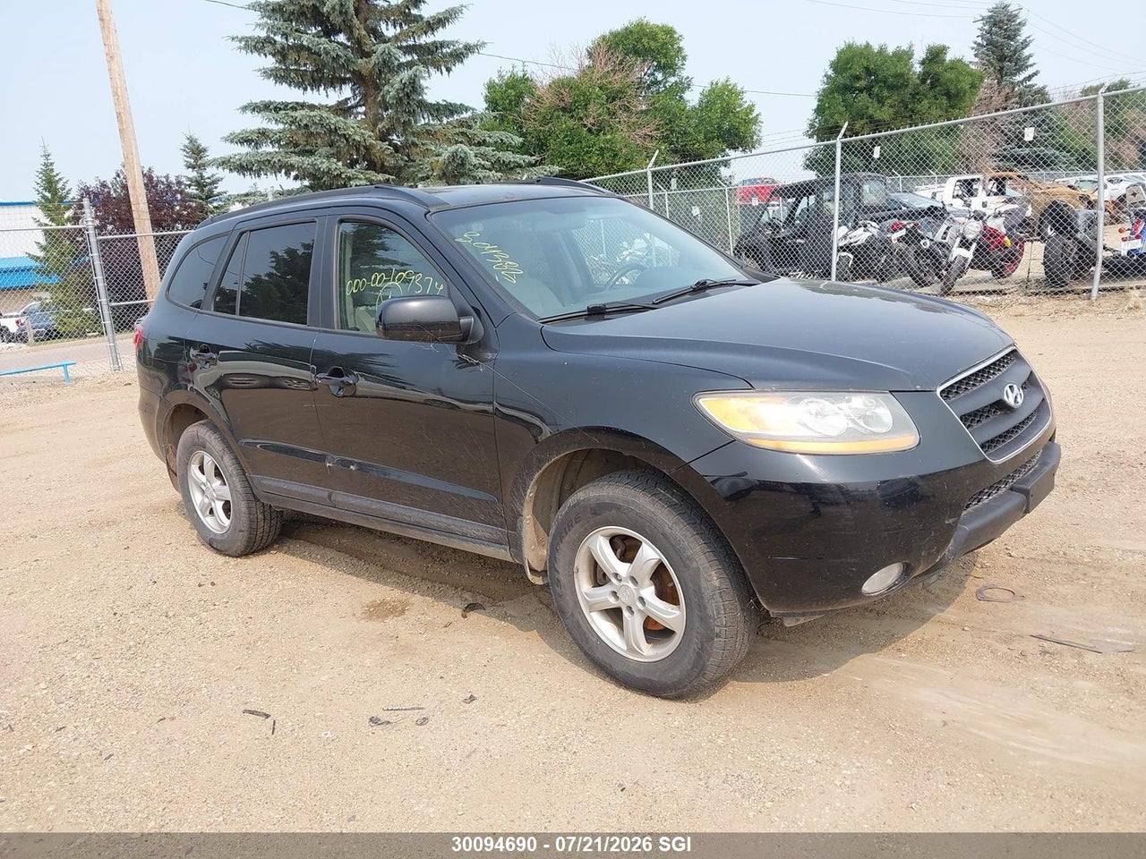 2009 HYUNDAI SANTA FE GL thumbnail 2