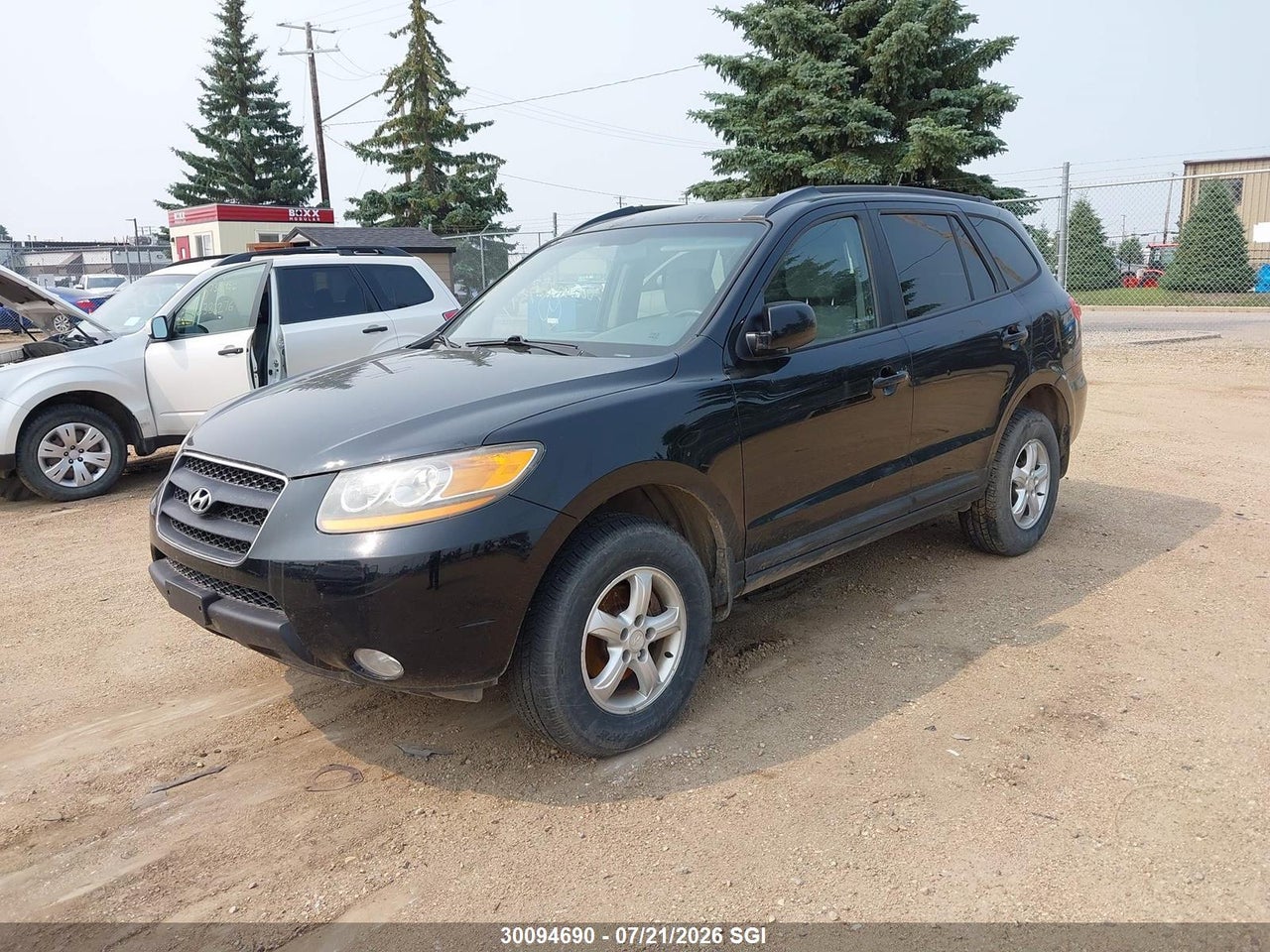 2009 HYUNDAI SANTA FE GL thumbnail 3