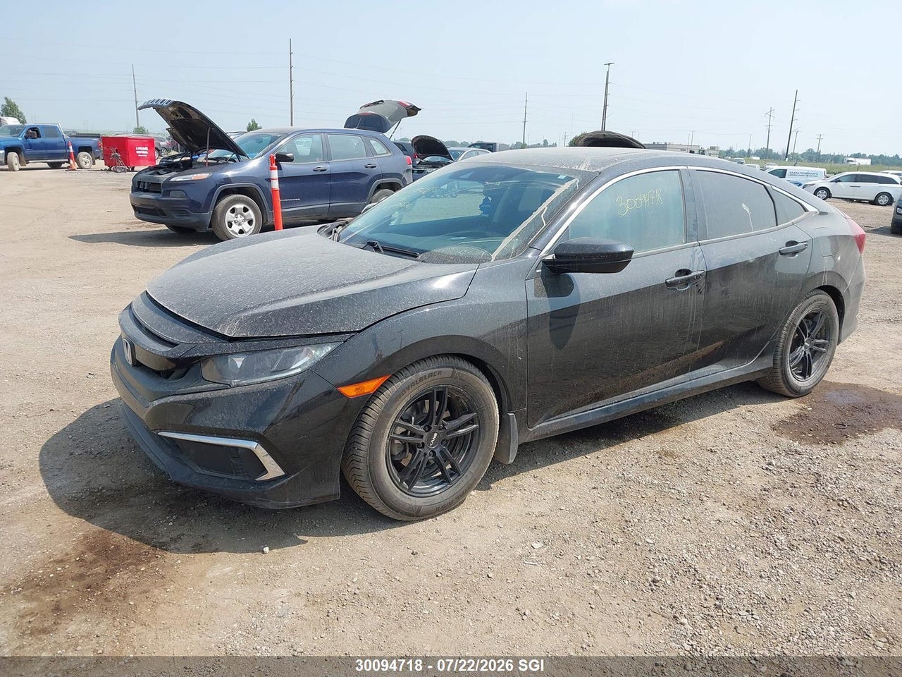 2020 HONDA CIVIC EX thumbnail 3