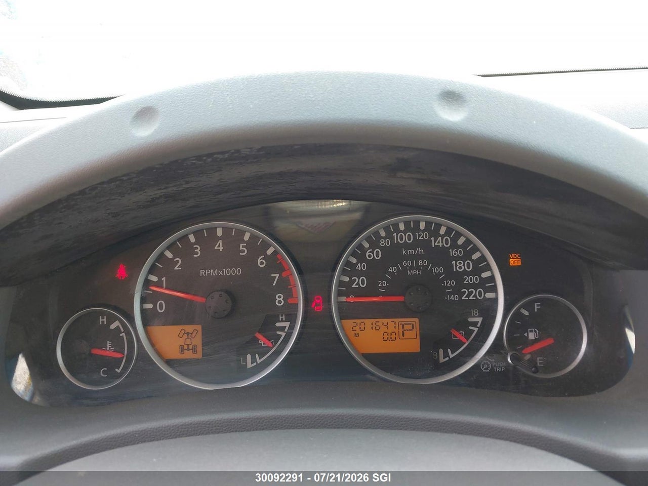 2009 NISSAN FRONTIER CREW CAB SE/CREW CAB LE thumbnail 8