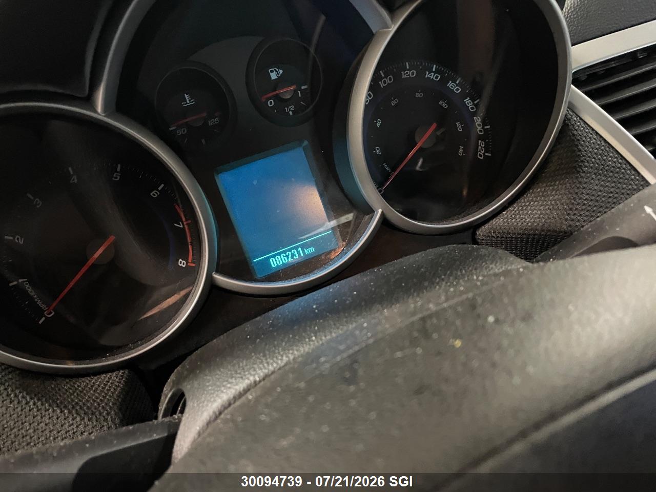 2012 CHEVROLET CRUZE LT thumbnail 8