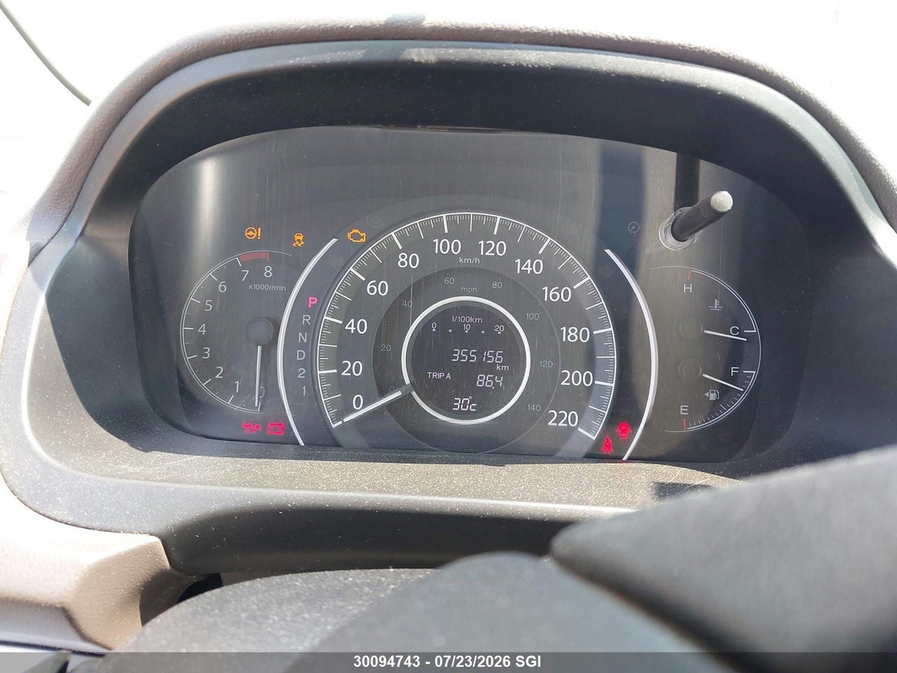 2012 HONDA CR-V EX thumbnail 8
