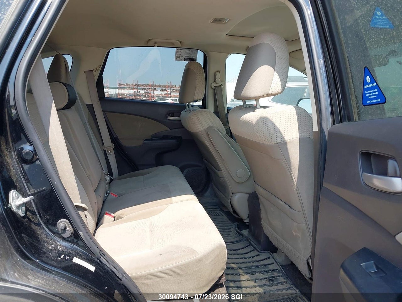 2012 HONDA CR-V EX thumbnail 9