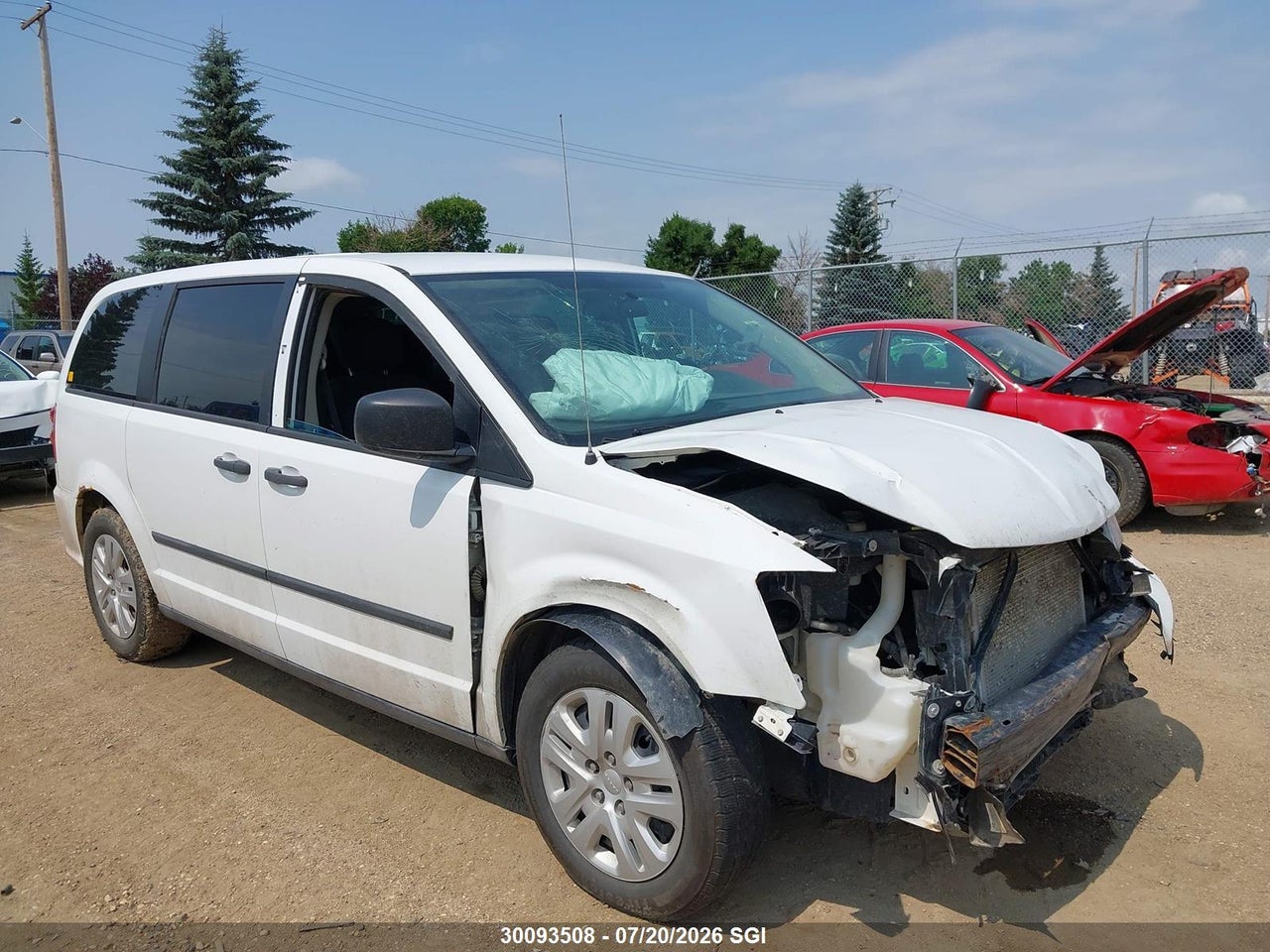 2014 DODGE GRAND CARAVAN SE thumbnail 2
