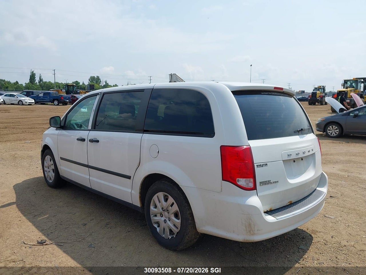 2014 DODGE GRAND CARAVAN SE thumbnail 4