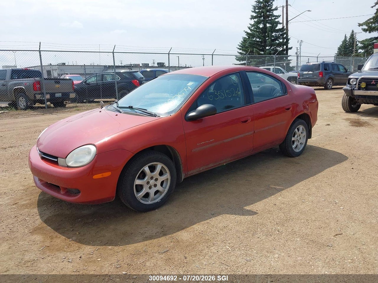 2001 CHRYSLER NEON thumbnail 3