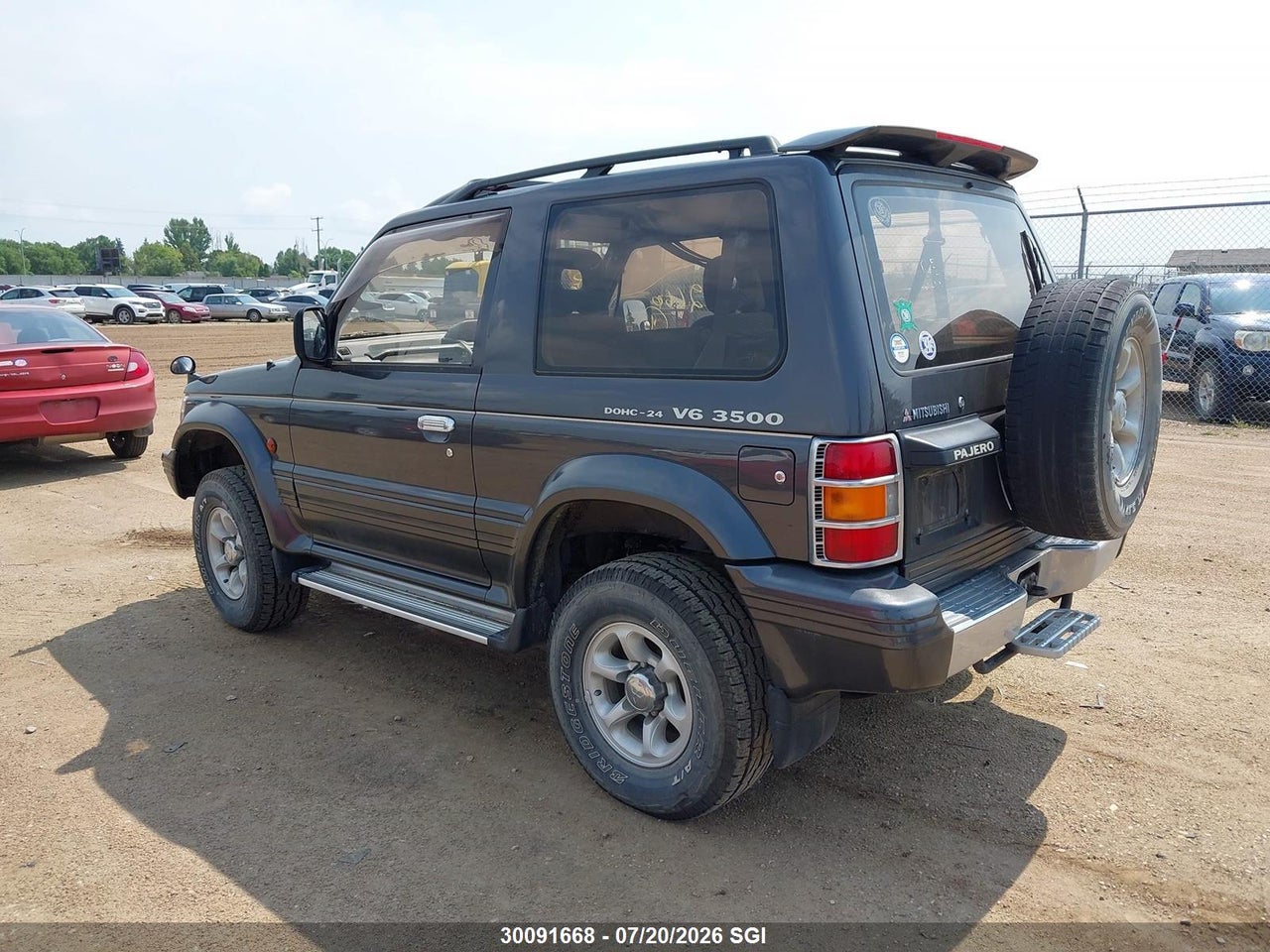 1995 MITSUBISHI pajero thumbnail 4