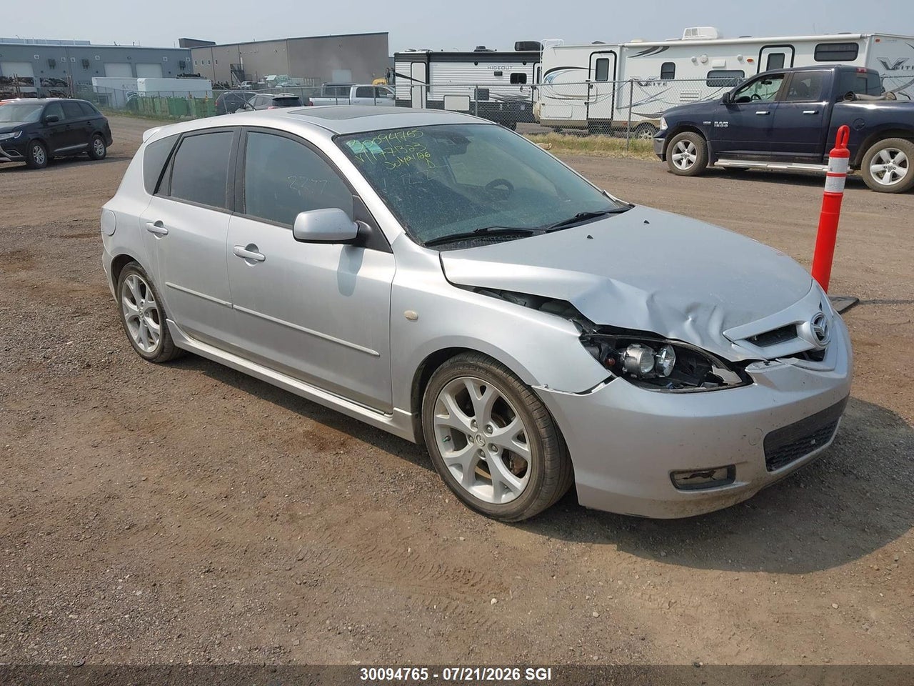 2007 MAZDA 3 HATCHBACK thumbnail 2