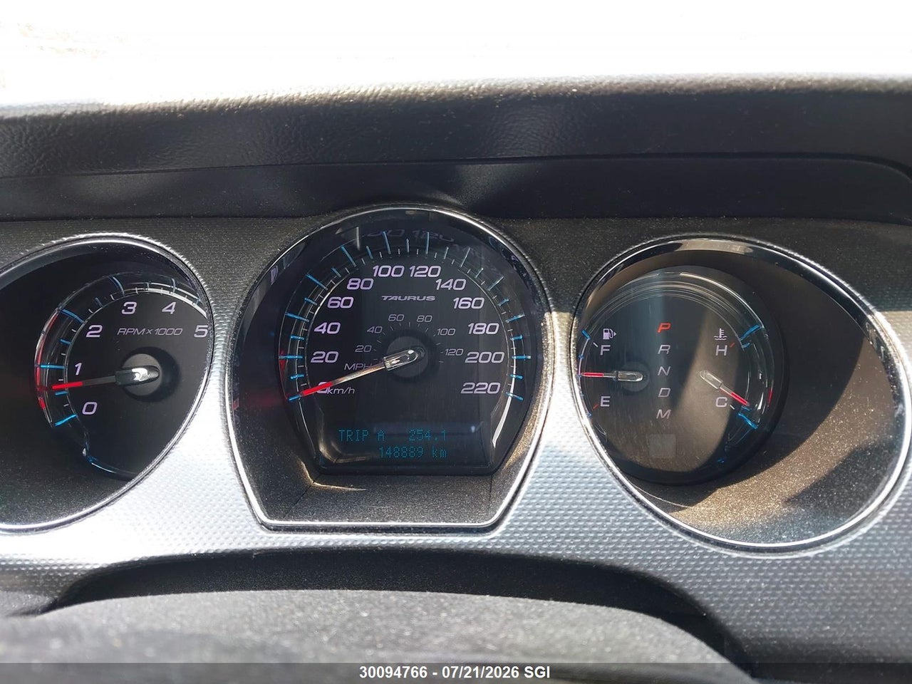 2011 FORD TAURUS SEL thumbnail 8