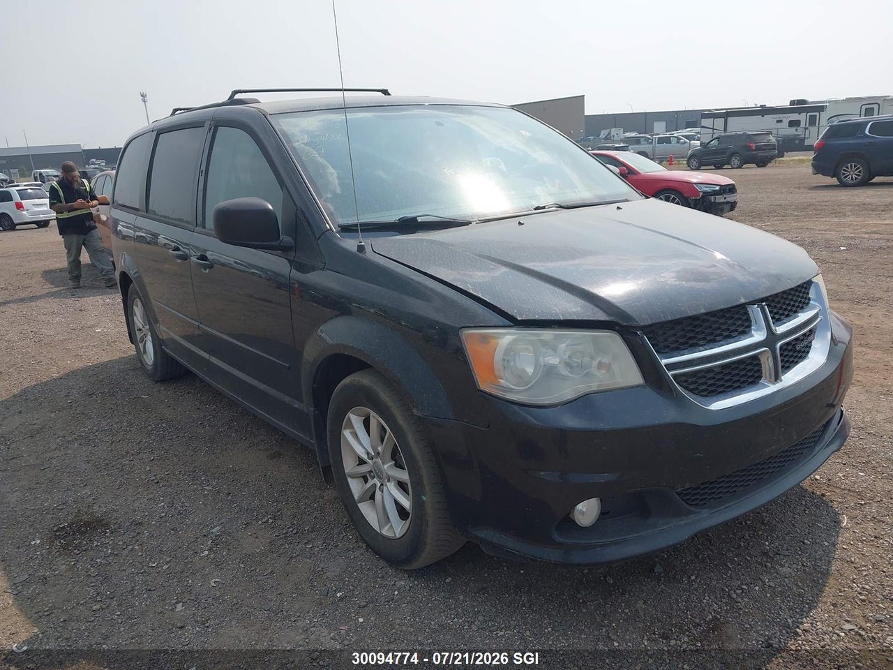 2014 DODGE GRAND CARAVAN SE thumbnail 2