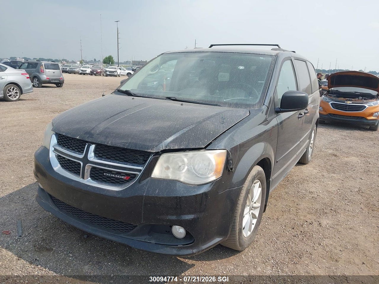 2014 DODGE GRAND CARAVAN SE thumbnail 3