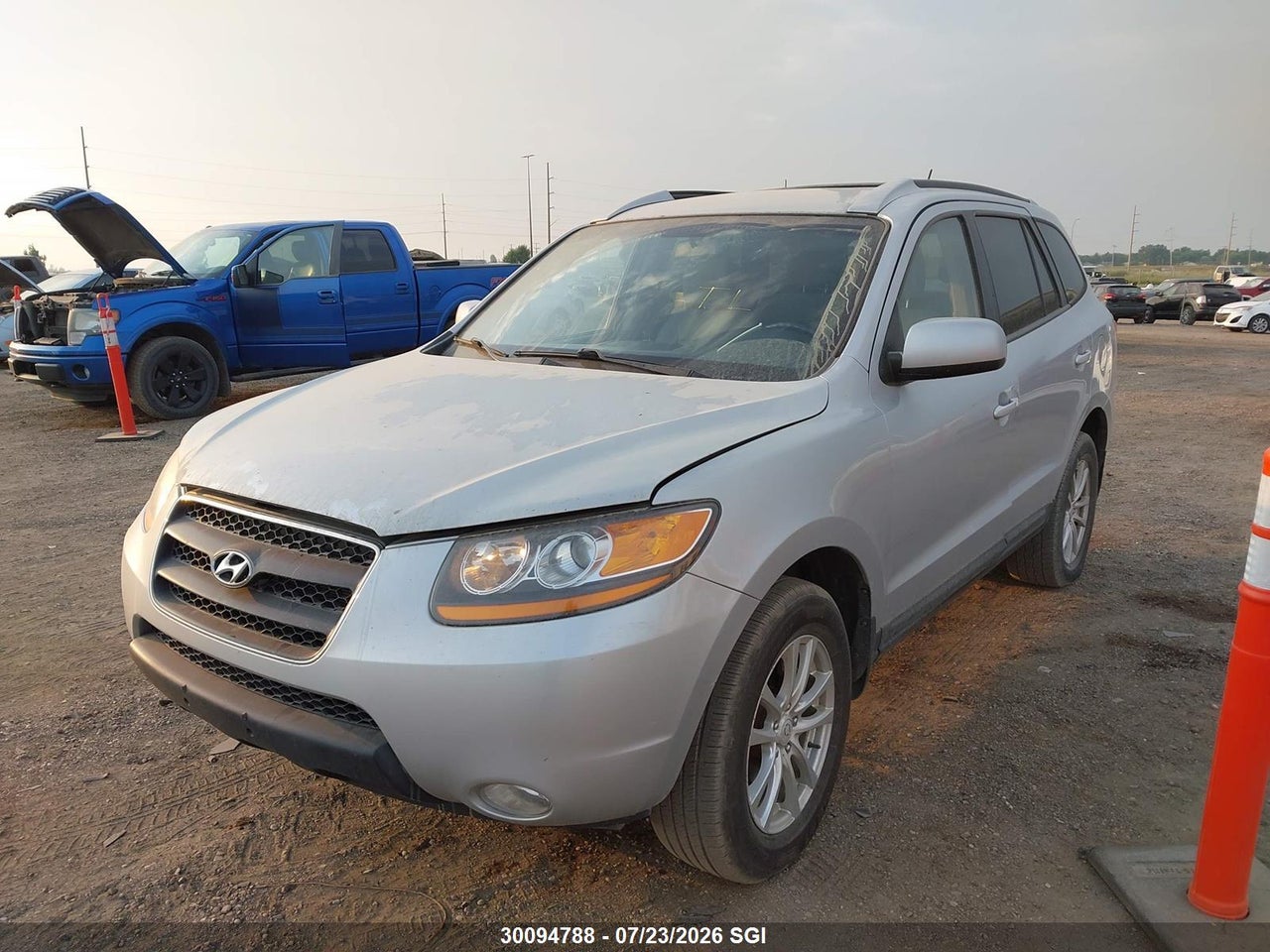 2009 HYUNDAI SANTA FE GL thumbnail 3