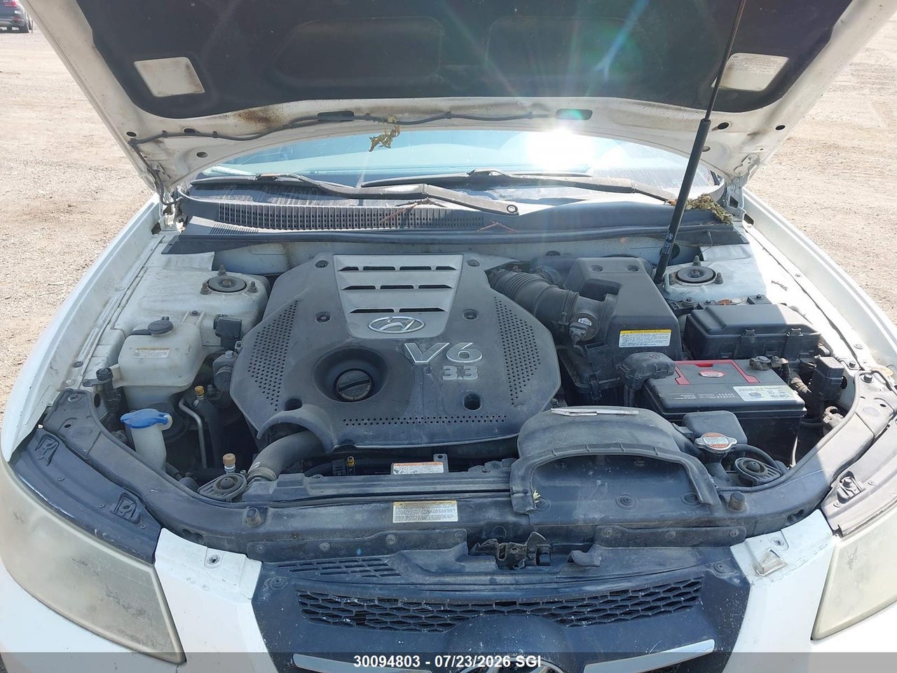 2008 HYUNDAI SONATA GLS thumbnail 11