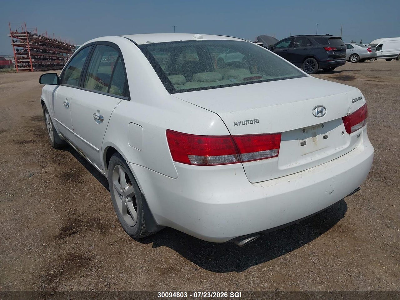 2008 HYUNDAI SONATA GLS thumbnail 4