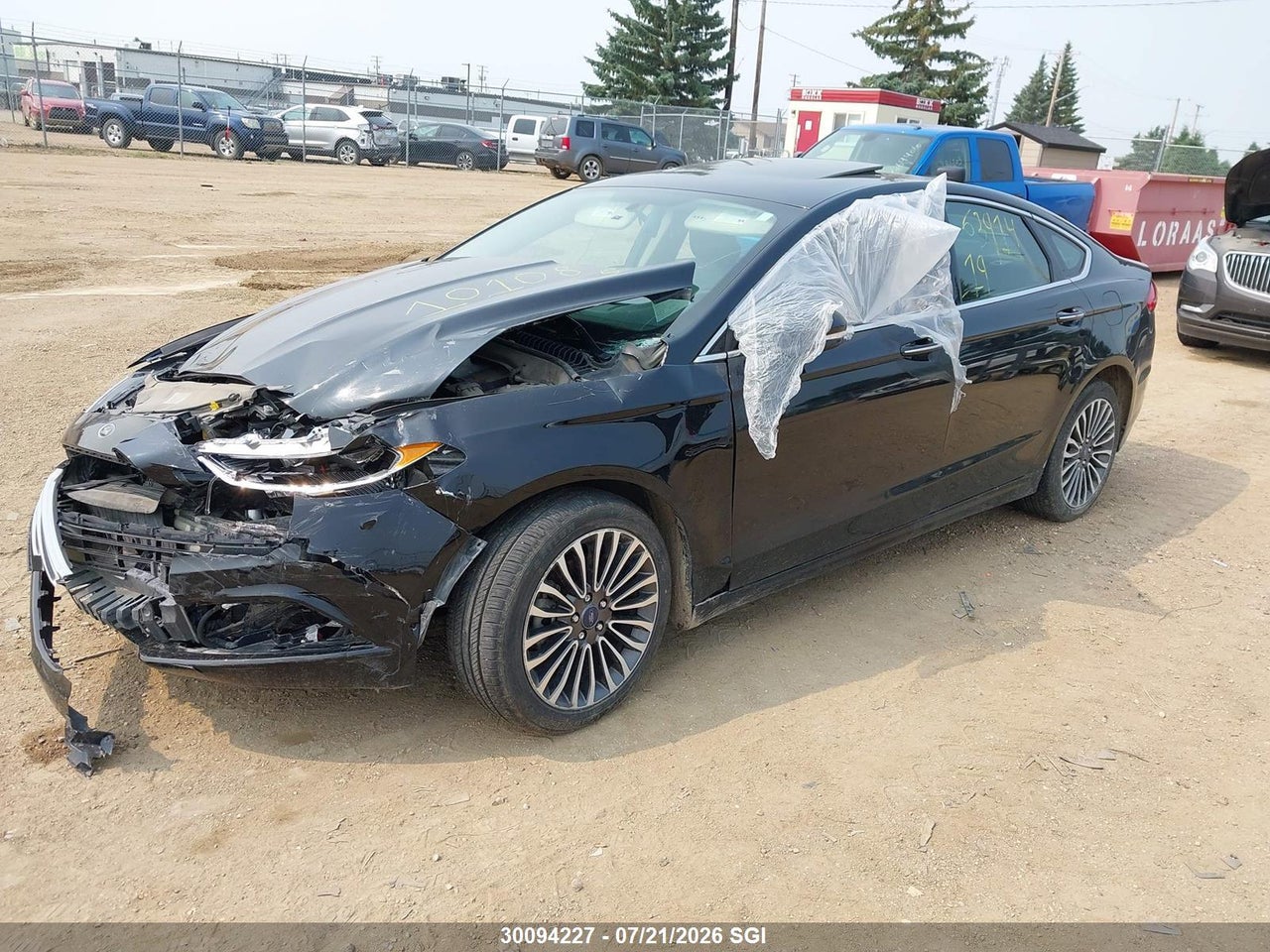 2017 FORD FUSION SE thumbnail 3