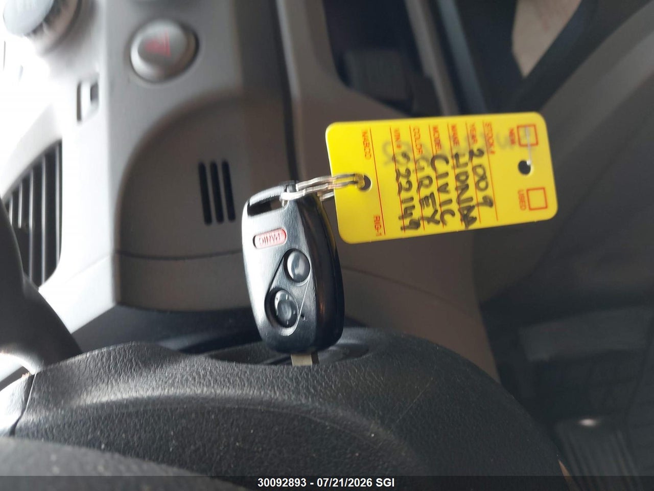 2009 HONDA CIVIC DX-G thumbnail 12