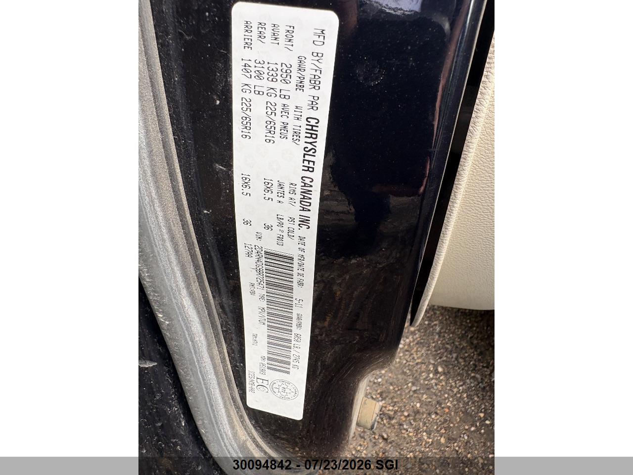 2011 DODGE GRAND CARAVAN EXPRESS thumbnail 8