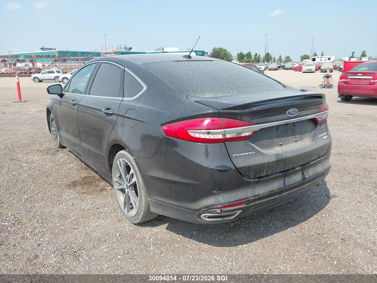 2017 FORD FUSION TITANIUM thumbnail 4