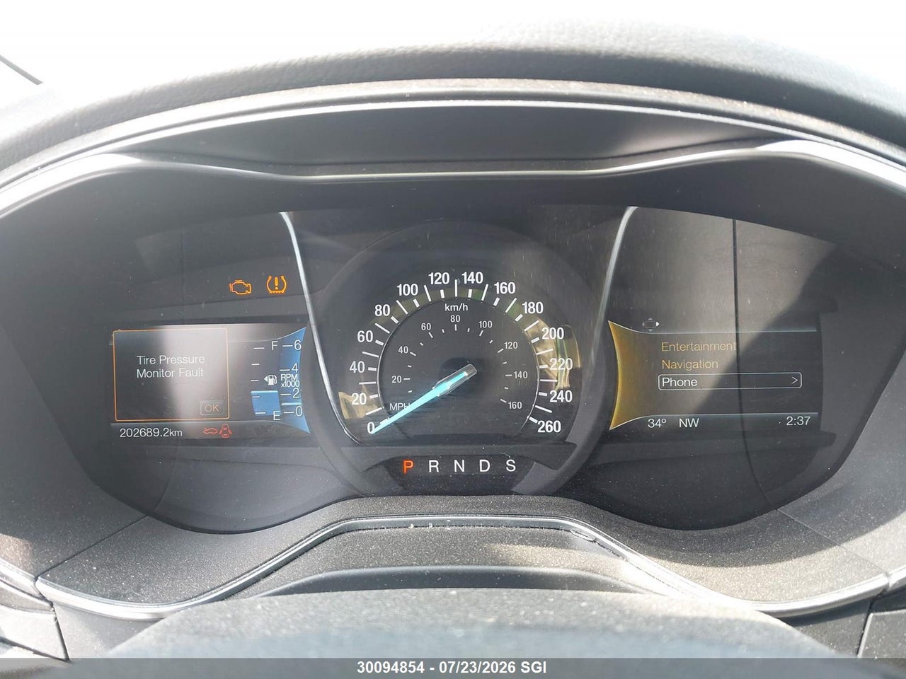 2017 FORD FUSION TITANIUM thumbnail 8