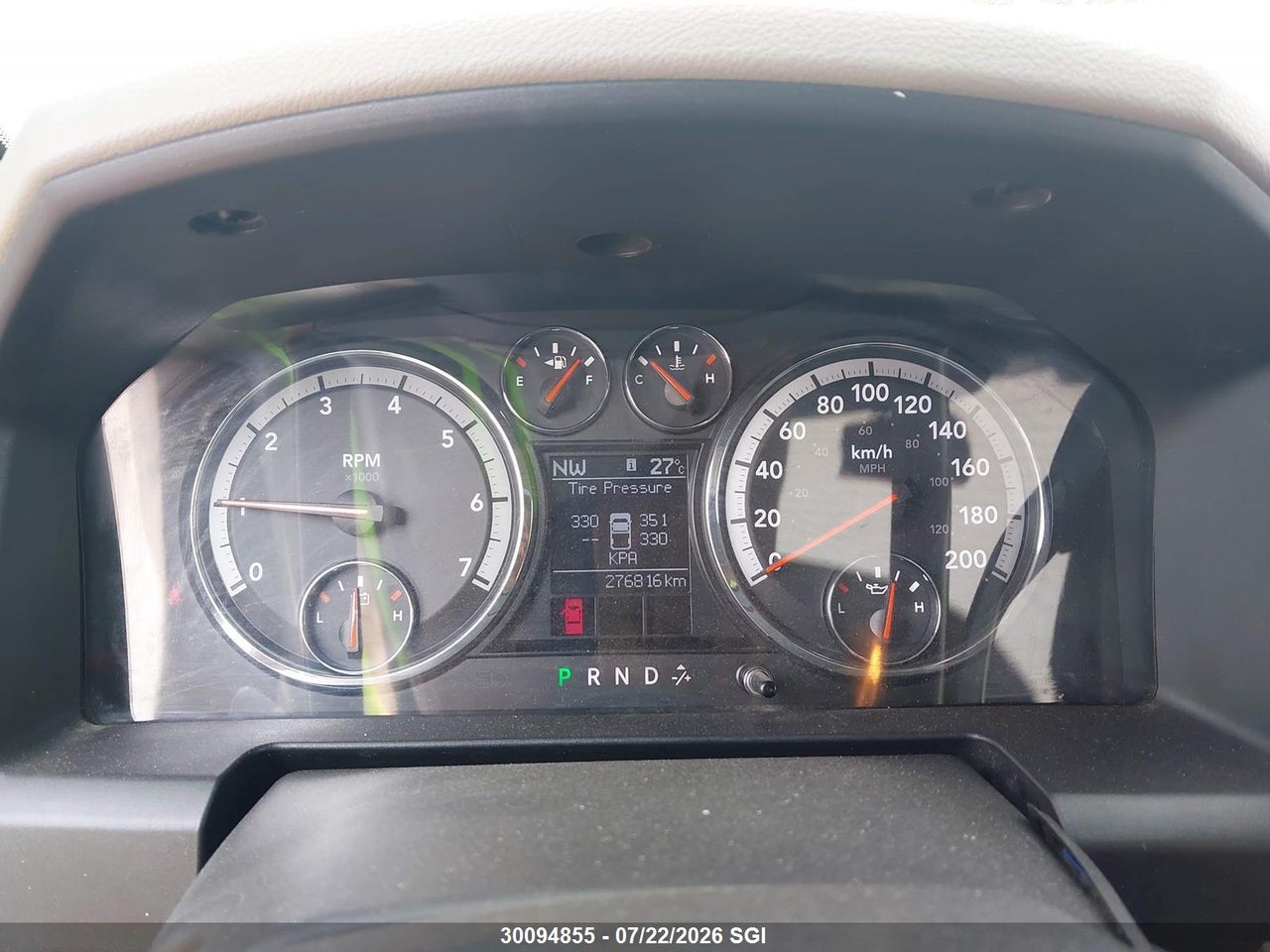 2012 DODGE RAM 1500 SLT thumbnail 8