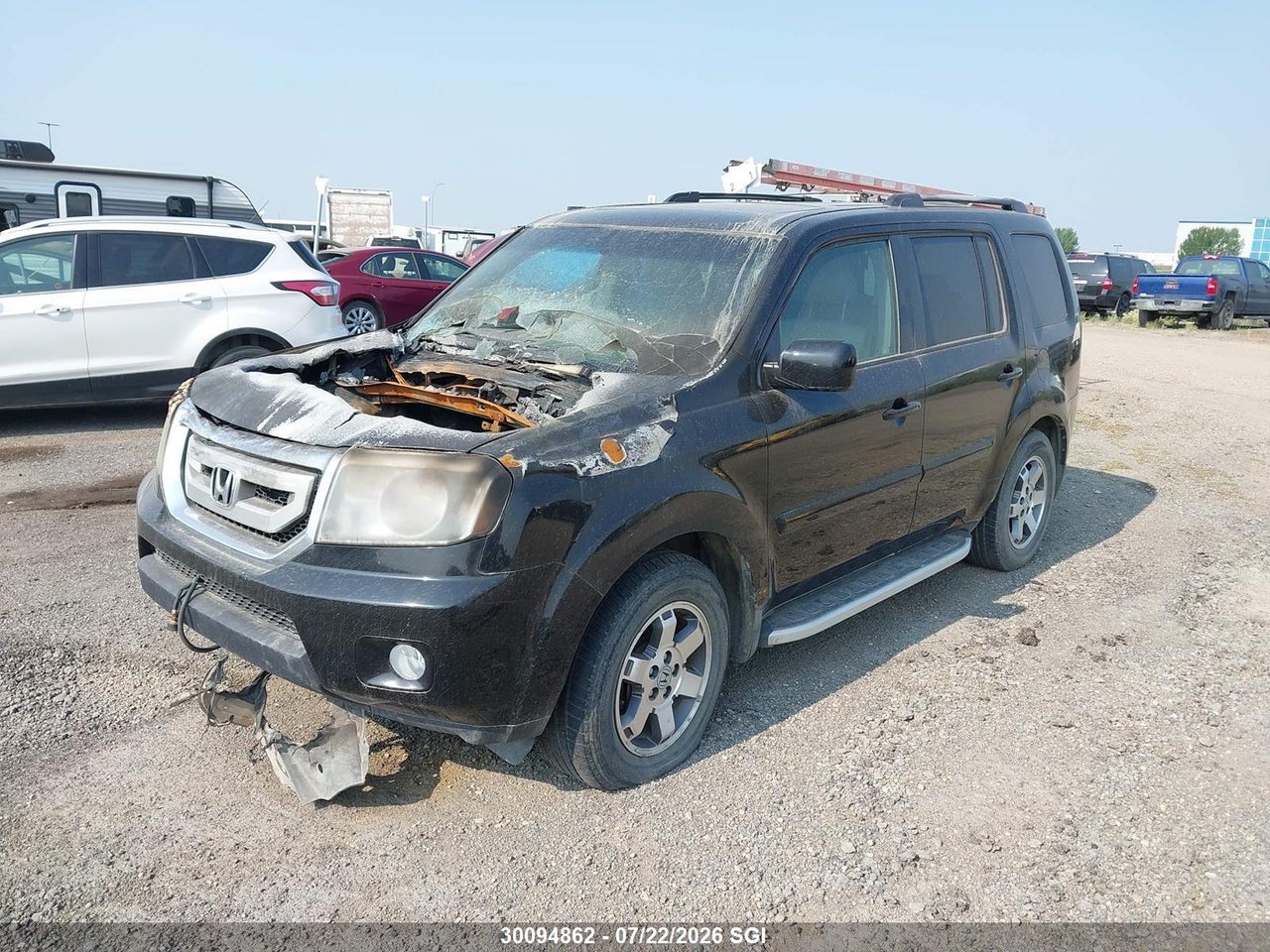 2009 HONDA PILOT EXL thumbnail 3