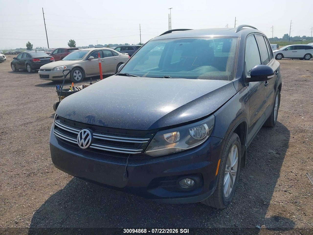 2014 VOLKSWAGEN TIGUAN S/SE/SEL/R-LINE thumbnail 3