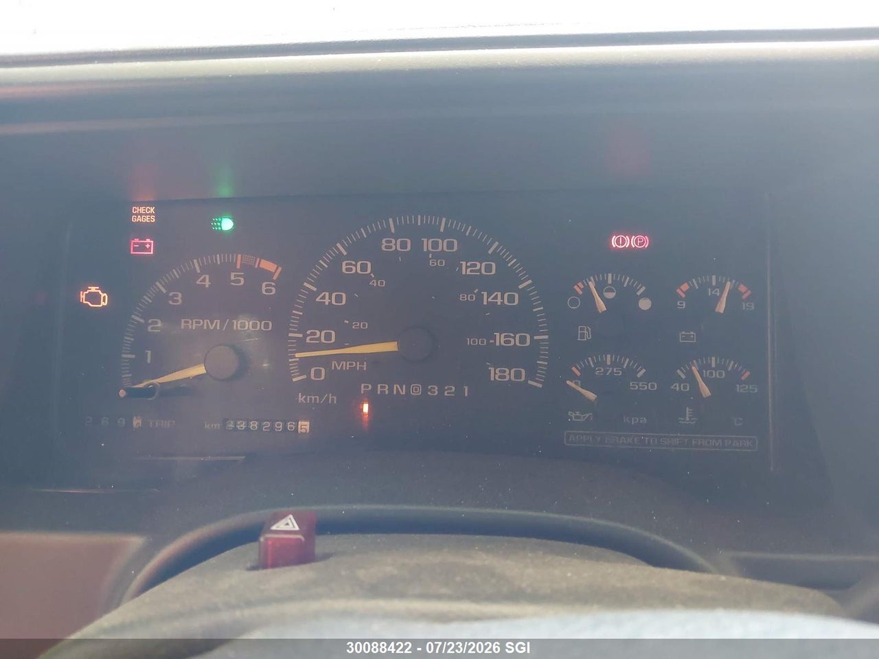 1996 CHEVROLET GMT-400 C1500 thumbnail 8