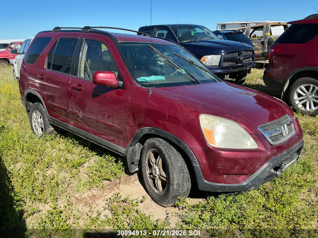 2003 HONDA CR-V EX thumbnail 2
