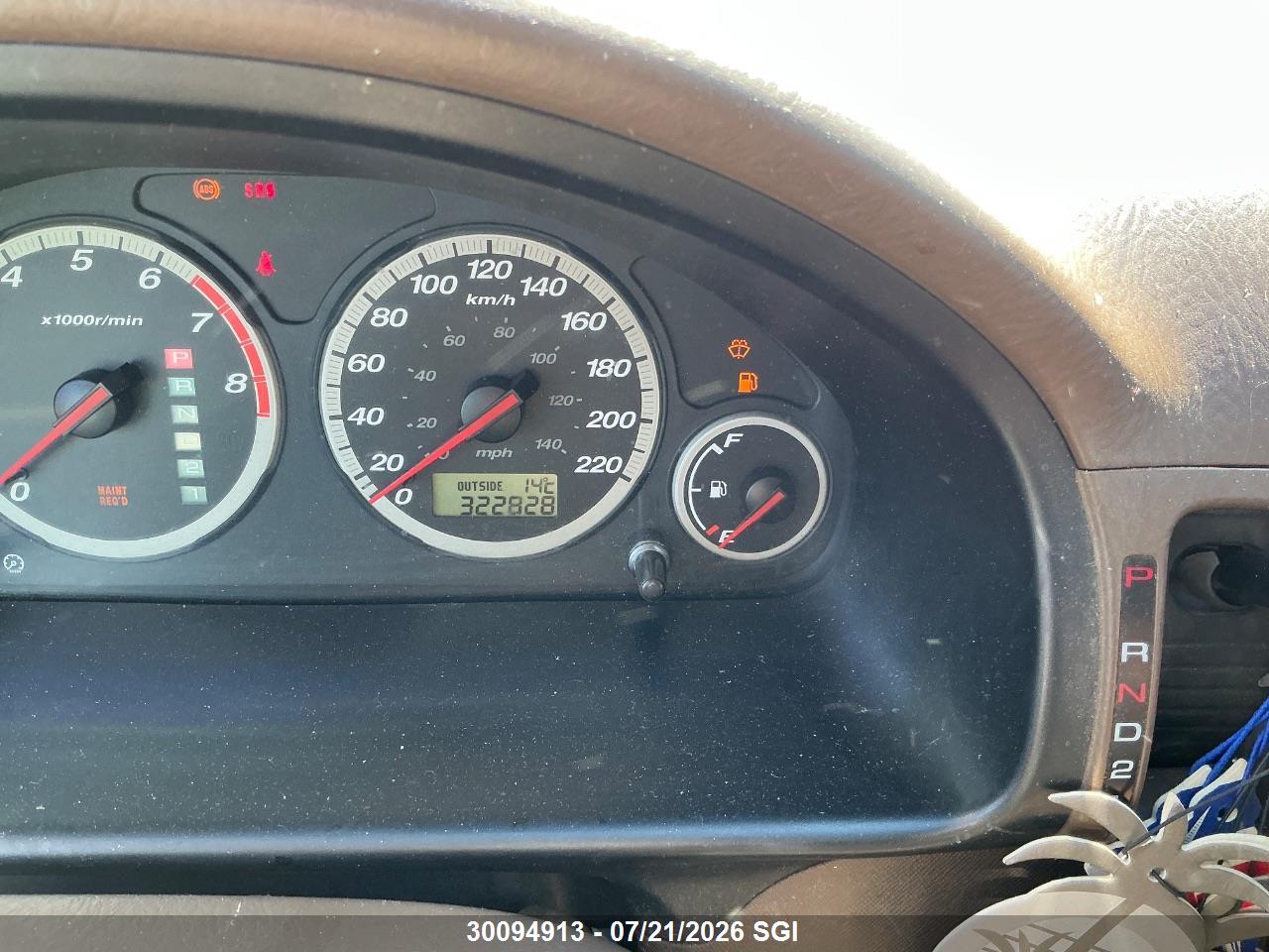 2003 HONDA CR-V EX thumbnail 10