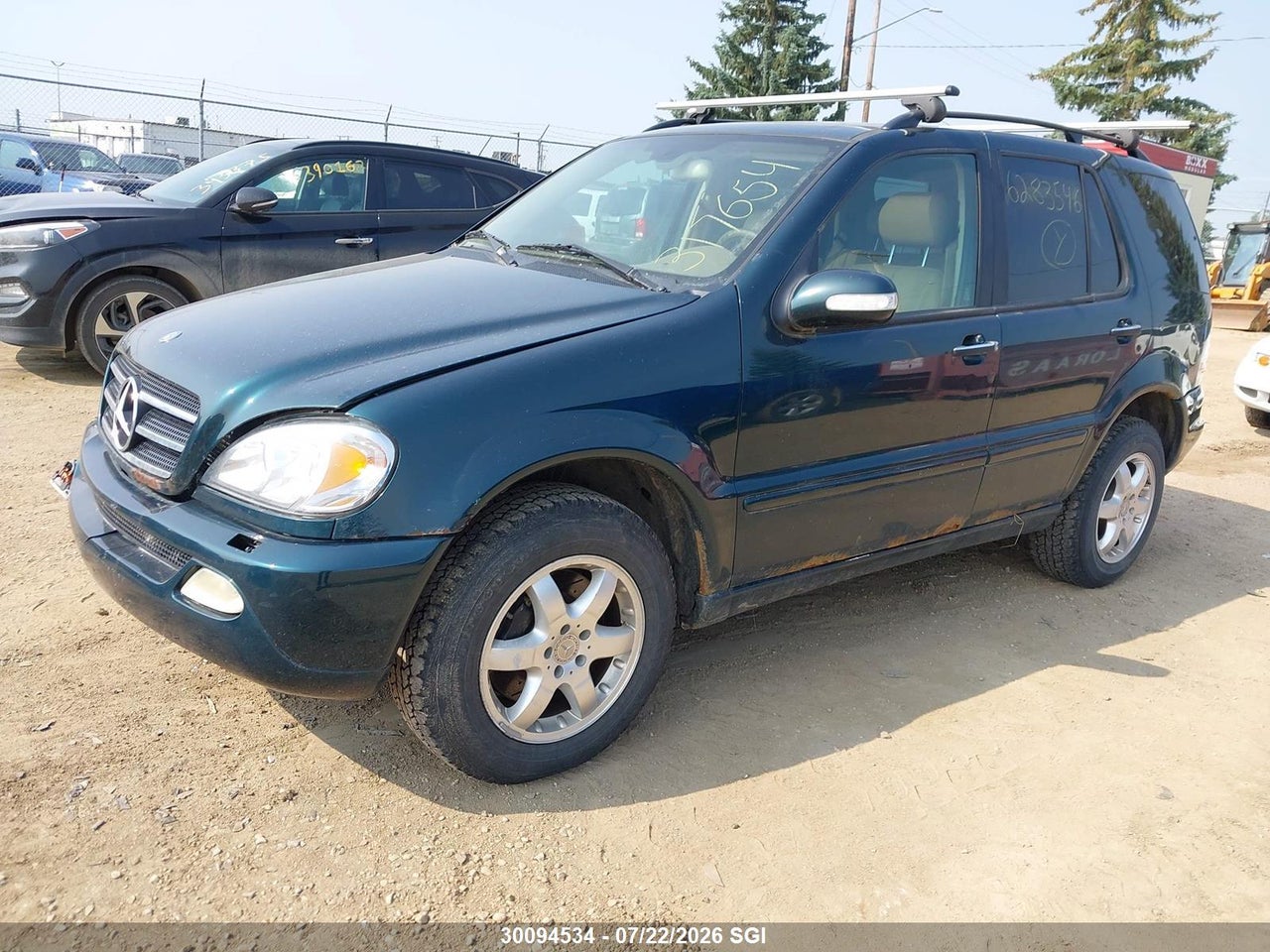 2002 MERCEDES BENZ ML 500 4MATIC thumbnail 3