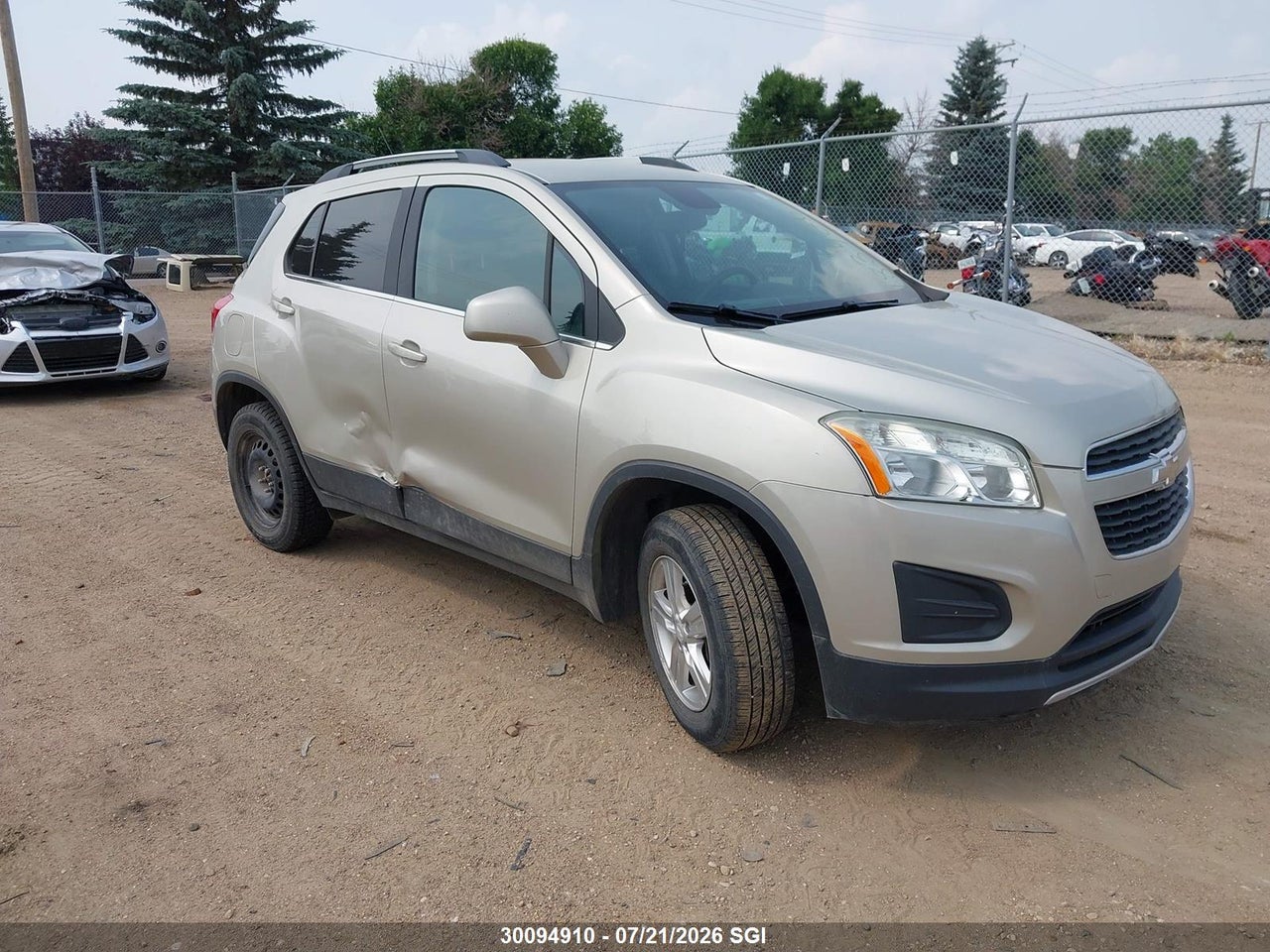 2015 CHEVROLET TRAX 2LT thumbnail 2