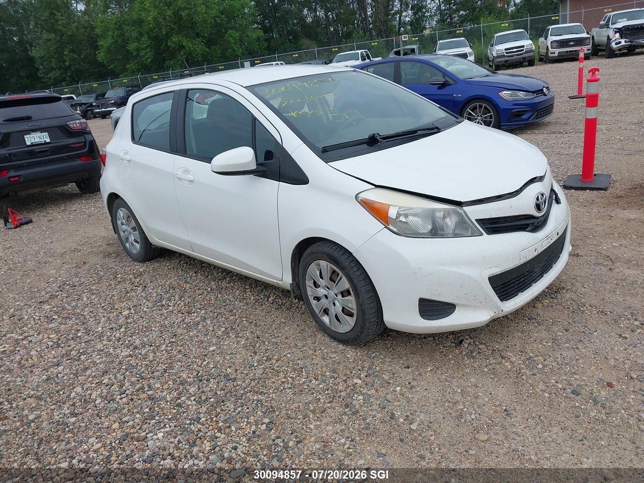 2014 TOYOTA YARIS thumbnail 2