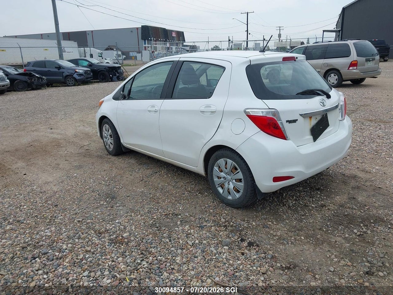 2014 TOYOTA YARIS thumbnail 4