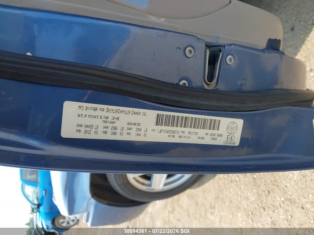 2007 JEEP COMPASS thumbnail 10