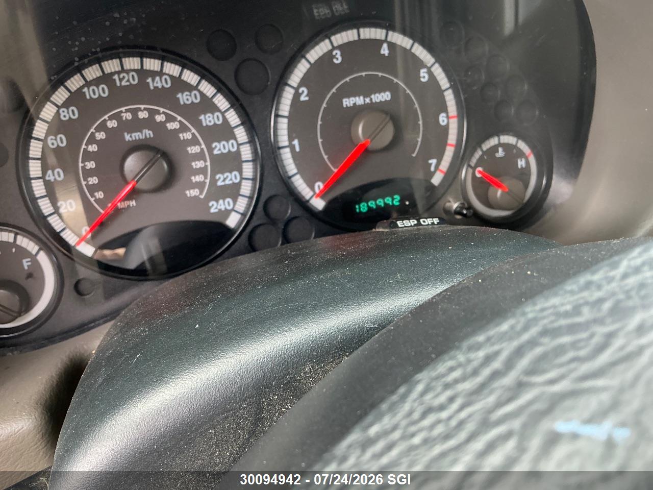 2007 JEEP LIBERTY SPORT thumbnail 9