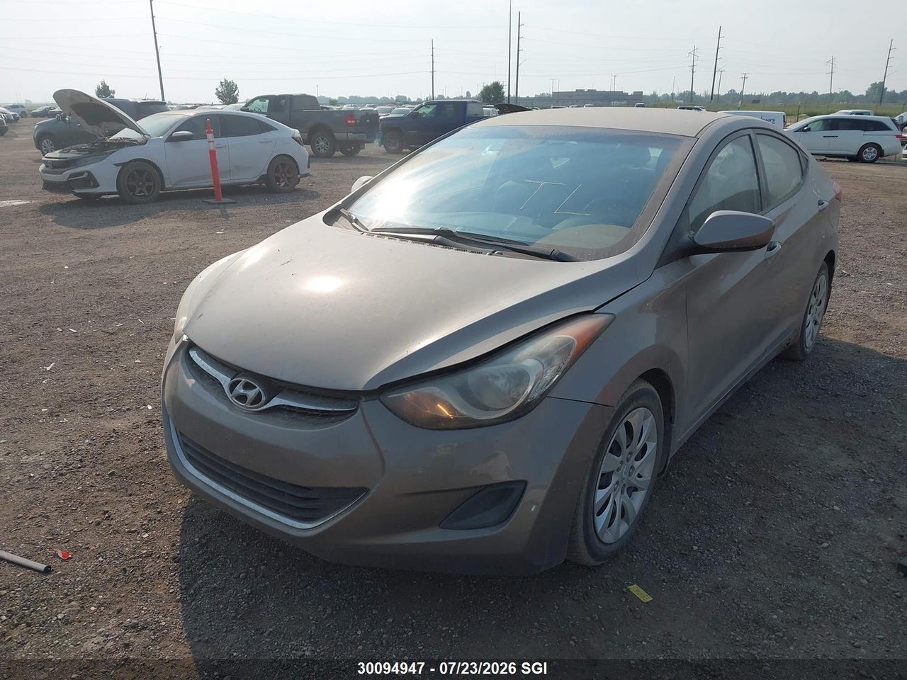 2012 HYUNDAI ELANTRA GLS/LIMITED thumbnail 3