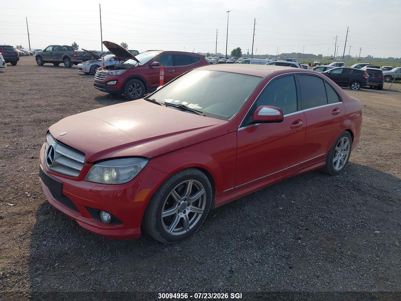 2008 MERCEDES BENZ C 300 4MATIC thumbnail 3