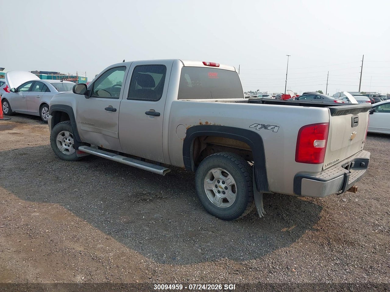 2007 CHEVROLET SILVERADO K1500 CREW CAB thumbnail 4